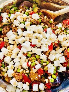 Snelle Quinoa groenten salade