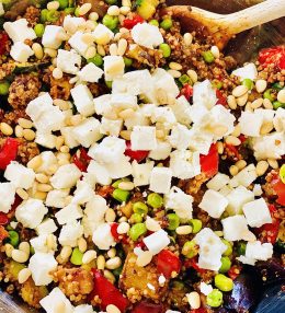 Super snelle gevulde Quinoa salade